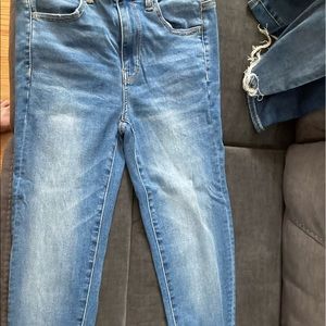 jeans (high rise jeggings)
